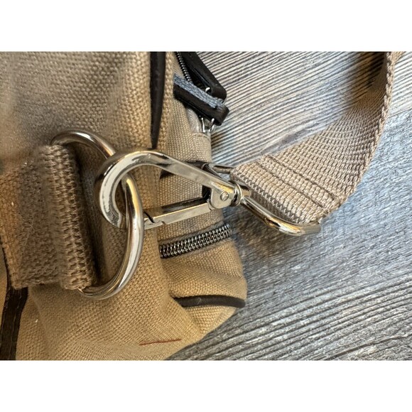 Calvin Klein Extra Large Duffle Bag Vintage Canvas Original Weekend Travel Bag - Picture 13 of 16